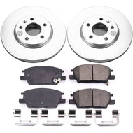 Power Stop 18-19 Buick LaCrosse Front Z17 Evolution Geomet Coated Brake Kit Brake Kits - Performance Blank PowerStop