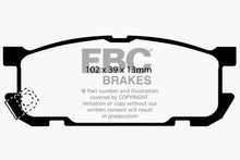 Load image into Gallery viewer, EBC 01-03 Mazda Miata MX5 1.8 (Sports Suspension) Redstuff Rear Brake Pads Brake Pads - Performance EBC   

