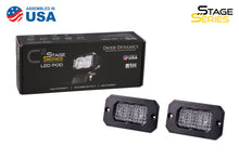 Load image into Gallery viewer, Diode Dynamics Stage Series 2 In LED Pod Pro - White Fog Flush ABL (Pair) Light Accessories and Wiring Diode Dynamics   
