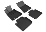 3D Maxpider 05-11 Lexus Gs Kagu Floor Mat- Black R1 R2 Floor Mats - Rubber 3D MAXpider   