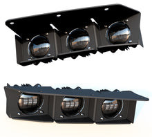Load image into Gallery viewer, ORACLE Lighting 21-22 Ford Bronco Triple LED Fog Light Kit for Steel Bumper - Yellow SEE WARRANTY Fog Lights ORACLE Lighting
