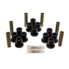 Load image into Gallery viewer, Energy Suspension Fd 4 Wd Frt Sprg Bush Set - Black Bushing Kits Energy Suspension
