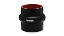 Load image into Gallery viewer, Vibrant 4 Ply Reinforced Silicone Hump Hose Connector - 3.25in I.D. x 3in long (BLACK) Silicone Couplers &amp; Hoses Vibrant
