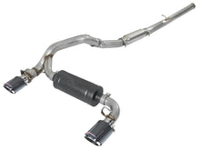 Load image into Gallery viewer, aFe Takeda 3in 304 SS Cat-Back Exhaust System w/ Carbon Fiber Tips 16-18 Ford Focus RS I4-2.3L (t) Catback aFe
