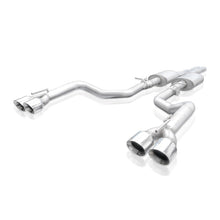 Load image into Gallery viewer, Stainless Works 15-19 Dodge Challenger 6.2L/6.4L Hemi 3in Redline Catback X-Pipe w/4in Quad Tips Catback Stainless Works
