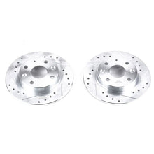 Load image into Gallery viewer, Power Stop 90-93 Mazda Miata Rear Evolution Drilled &amp; Slotted Rotors - Pair Brake Rotors - Slot &amp; Drilled PowerStop   
