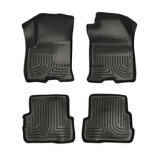 Load image into Gallery viewer, Husky Liners 08-11 Ford Focus WeatherBeater Combo Black Floor Liners Floor Mats - Rubber Husky Liners
