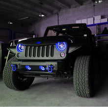 Load image into Gallery viewer, Oracle 7in High Powered LED Headlights - Black Bezel - Dynamic - Dynamic SEE WARRANTY Headlights ORACLE Lighting
