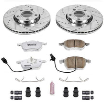 Load image into Gallery viewer, Power Stop 05-06 Audi A4 Front Z26 Street Warrior Brake Kit Brake Kits - Performance D&amp;S PowerStop   
