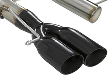 Load image into Gallery viewer, aFe MACHForce XP 08-13 BMW 135i L6-2.0L N54/N55 3in. 304 SS Axle-Back Exhaust w/Black Tips Catback aFe
