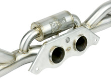 Load image into Gallery viewer, aFe Power MACHForce XP 304 Stainless Secondary Muffler Delete Pipe 14-19 Porsche 911 GT3 3.8L/4.0L Catback aFe
