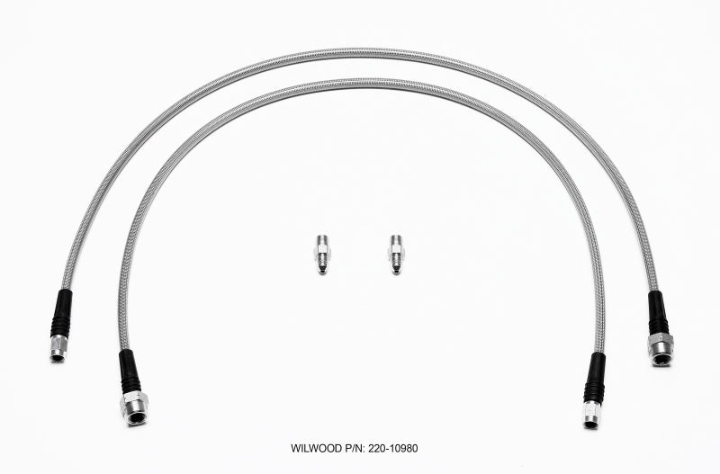 Wilwood Flexline Kit 2007-2011 1500 / 2500 GM Front 16.00in Kit Brake Line Kits Wilwood