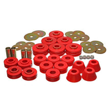 Load image into Gallery viewer, Energy Suspension 78-80 GM Denali XL/Subarban &amp; Yukon XL 4WD Red Body(cab) Mount Set Bushing Kits Energy Suspension
