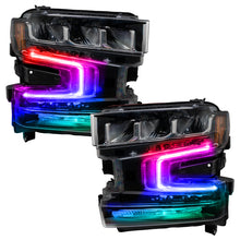 Load image into Gallery viewer, Oracle 19-21 Chevy Silverado 1500 RGB+W Headlight DRL Kit - w/ Simple Controller SEE WARRANTY Headlights ORACLE Lighting
