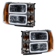 Load image into Gallery viewer, Oracle 07-13 GMC Sierra SMD HL - Square Ring Design - White SEE WARRANTY Headlights ORACLE Lighting
