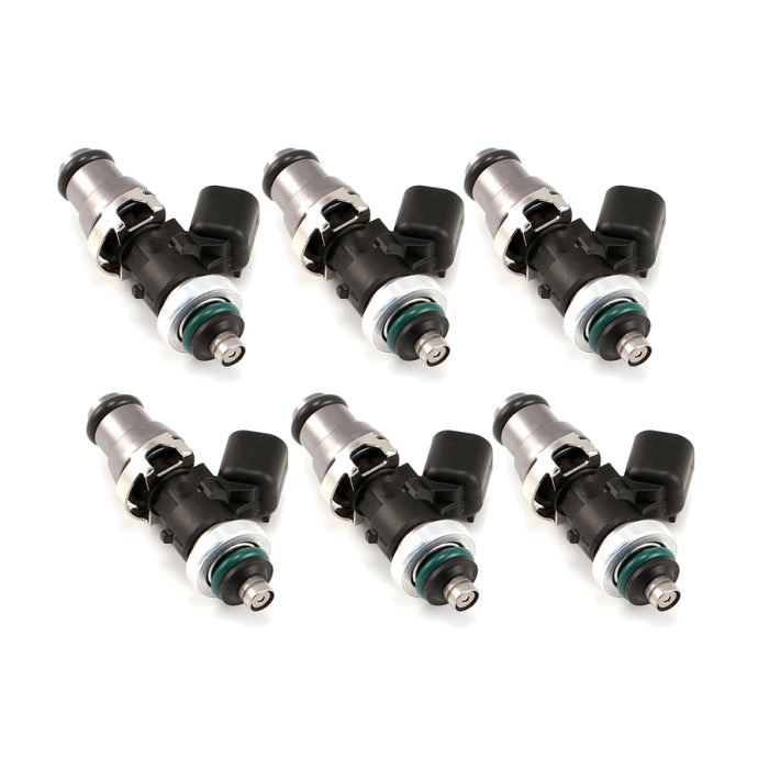 Injector Dynamics 2600-XDS Injectors - 48mm Length - 14mm Top - 14mm Lower O-Ring R35 (Set of 6) Fuel Injector Sets - 6Cyl Injector Dynamics   