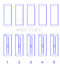 Load image into Gallery viewer, King 2007 Mini Cooper N14B16 (Size +.3mm Undersize) Main Bearing Set Bearings King Engine Bearings
