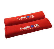 Load image into Gallery viewer, NRG Seat Belt Pads 2.7in. W x 11in. L (Red) Short - 2pc Seat Belts &amp; Harnesses NRG

