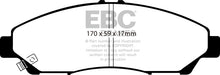 Load image into Gallery viewer, EBC 07-13 Acura MDX 3.7 Greenstuff Front Brake Pads Brake Pads - Performance EBC   
