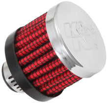 Load image into Gallery viewer, K&amp;N .315/.431 Flange 1 3/8 inch OD 1.5 inch H Clamp On Crankcase Vent Filter Air Filters - Universal Fit K&amp;N Engineering   
