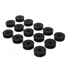 Load image into Gallery viewer, Energy Suspension 55-73 Jeep CJ5/CJ7/CJ8 Scrambler Black Body (Cab) Mount Set Bushing Kits Energy Suspension
