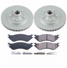Load image into Gallery viewer, Power Stop 97-00 Ford Expedition Front Z17 Evolution Geomet Coated Brake Kit Brake Kits - Performance Blank PowerStop
