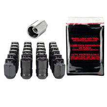 Load image into Gallery viewer, McGard 6 Lug Hex Install Kit w/Locks (Cone Seat Nut) 1/2-20 / 13/16 Hex / 1.5in. Length - Black Lug Nuts McGard
