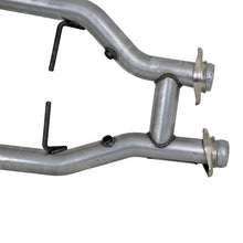 Load image into Gallery viewer, BBK 96-04 Mustang 4.6 GT / Cobra Short Mid H Pipe w Catalytic Converters 2-1/2 For Long Tube Headers H Pipes BBK
