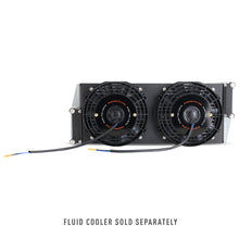 Load image into Gallery viewer, Mishimoto Universal 17in. Heavy-Duty Oil Cooler Fan Shroud - Micro Wrinkle Black Fans &amp; Shrouds Mishimoto
