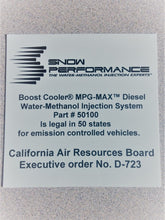 Load image into Gallery viewer, Snow Performance Stg 3 Boost Cooler Water Injection Kit TD Univ. (SS Braided Line and 4AN Fittings) Water Meth Kits Snow Performance
