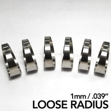 Load image into Gallery viewer, Ticon Industries 1.5in 7.5 Degree 2.25in CLR Loose Radius 1mm Wall Titanium Pie Cuts - 6pk Titanium Tubing Ticon
