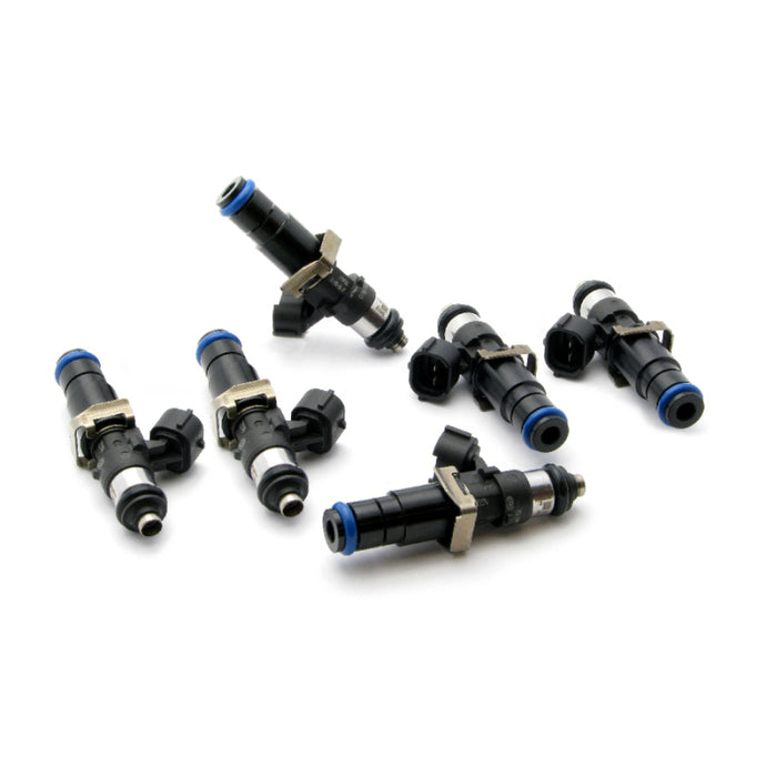 DeatschWerks 93-98 Toyota Supra TT 2200cc Injectors for Top Feed Conversion 14mm O-Ring (set of 6) DWK16S-08-2200-6
