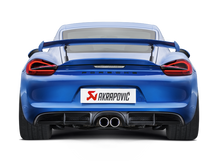 Load image into Gallery viewer, Akrapovic 16-16 Porsche Boxster Spyder / Cayman GT4 (981) Slip-On Line (Titanium) w/ Titanium Tips Muffler Akrapovic   
