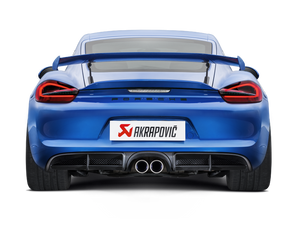 Akrapovic 16-16 Porsche Boxster Spyder / Cayman GT4 (981) Slip-On Line (Titanium) w/ Titanium Tips Muffler Akrapovic   