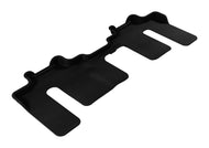 3D MAXpider 2007-2015 Mazda CX-9 Kagu 2nd Row Floormats - Black Floor Mats - Rubber 3D MAXpider   