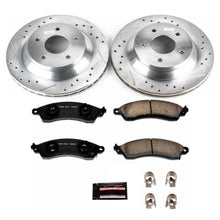 Load image into Gallery viewer, Power Stop 88-95 Chevrolet Corvette Front Z23 Evolution Sport Brake Kit Brake Kits - Performance D&amp;S PowerStop   
