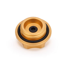 Load image into Gallery viewer, Mishimoto Subaru Oil FIller Cap - Gold Oil Caps Mishimoto
