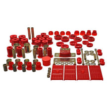 Load image into Gallery viewer, Energy Suspension 67-69 Chevrolet Camaro (w/mono leaf springs) Red Hyper-flex Master Bushing Set Bushing Kits Energy Suspension
