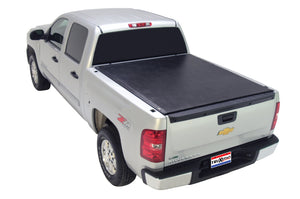 Truxedo 07-13 GMC Sierra & Chevrolet Silverado 1500/2500/3500 w/Track System 8ft Lo Pro Bed Cover Bed Covers - Roll Up Truxedo   