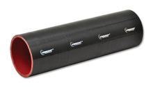 Load image into Gallery viewer, Vibrant 4 Ply Reinforced Silicone Straight Hose Coupling - 4.5in I.D. x 12in long (BLACK) Silicone Couplers &amp; Hoses Vibrant
