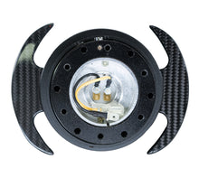 Load image into Gallery viewer, NRG Quick Release Kit Gen 3.0 - Black Body / Black Ring w/ Carbon Fiber Handles Quick Release Adapters NRG
