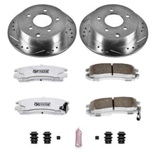 Load image into Gallery viewer, Power Stop 06-12 Mitsubishi Eclipse Rear Z26 Street Warrior Brake Kit Brake Kits - Performance D&amp;S PowerStop   
