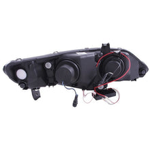 Load image into Gallery viewer, ANZO 2006-2011 Honda Civic Projector Headlights w/ Halo Black (CCFL) Headlights ANZO
