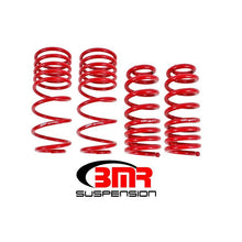 Load image into Gallery viewer, BMR 93-02 F-Body Handling Version Lowering Spring Kit (Set Of 4) - Red Lowering Springs BMR Suspension
