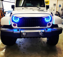 Load image into Gallery viewer, Oracle 7in High Powered LED Headlights - Black Bezel - Dynamic - Dynamic SEE WARRANTY Headlights ORACLE Lighting
