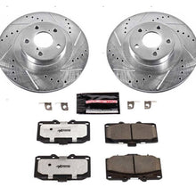 Load image into Gallery viewer, Power Stop 06-07 Subaru Impreza Front Z26 Street Warrior Brake Kit Brake Kits - Performance D&amp;S PowerStop   
