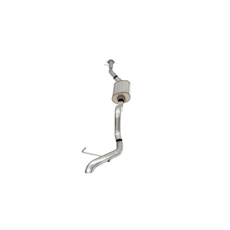 Corsa 2021-2024 Ford Bronco 2.3L 4-Door 2.75in Cat-Back Single Side Exhaust w/ Turndown ExhaustTip Catback CORSA Performance