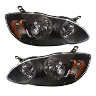Oracle 03-04 Toyota Corolla S-Type SMD HL - Black - White SEE WARRANTY Headlights ORACLE Lighting   