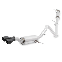 Load image into Gallery viewer, Mishimoto 14-16 Ford Fiesta ST 1.6L 2.5in Stainless Steel Resonated Cat-Back Exhaust w/ Black Tips Catback Mishimoto
