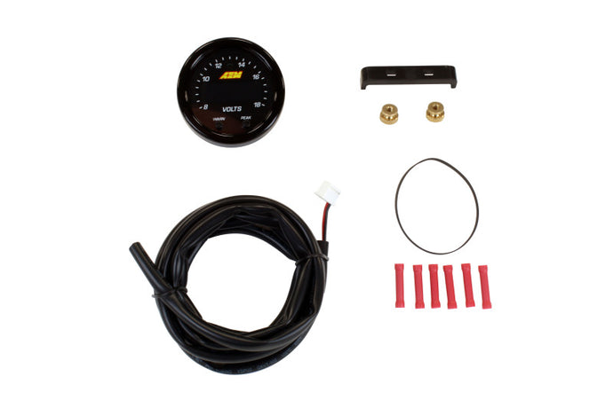 AEM X-Series 8-18V Volt Gauge Gauges AEM